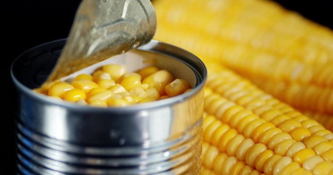 کنسرو ذرت کوچک انتخابی کاربردی برای مصرف روزانه